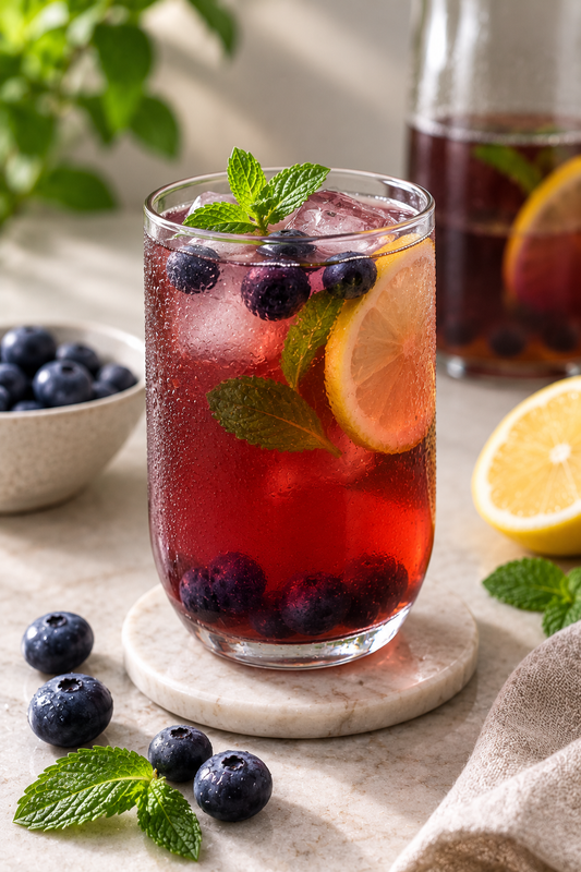 Blueberry Cold Brew Tea